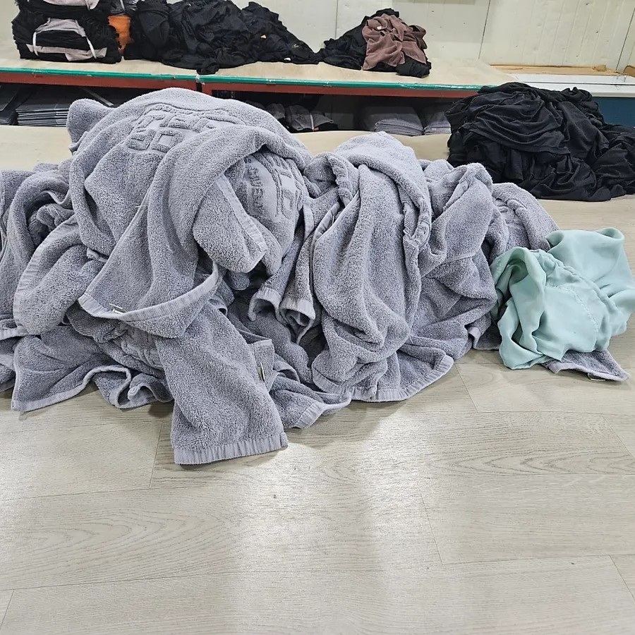 54도 고온 살균 세탁 장면