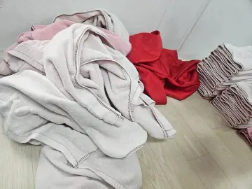 사업장 세탁 작업